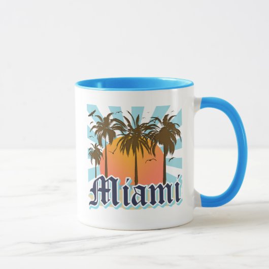 Miami BeachフロリダFLA マグカップ (右)