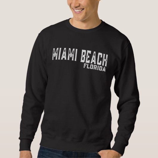Miami Beach スウェットシャツ (正面)