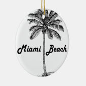 Miami Beach セラミックオーナメント (右)