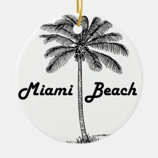 Miami Beach セラミックオーナメント