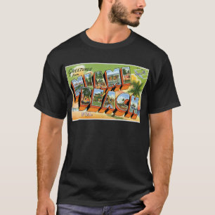 Miami Beach、フロリダからの挨拶! Tシャツ