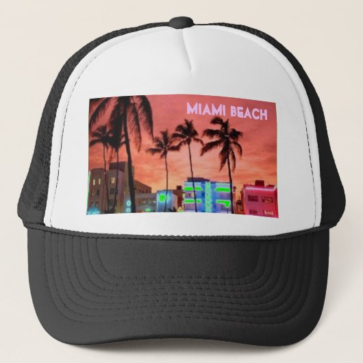 Miami Beach、フロリダ キャップ (正面)