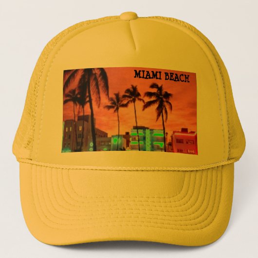 Miami Beach、フロリダ キャップ (正面)