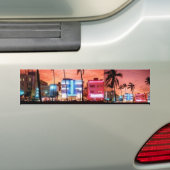 Miami Beach、フロリダ バンパーステッカー (車上)