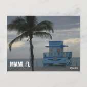 Miami Beach ポストカード (裏面)