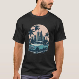 MIAMI beach Cars 1 Tシャツ