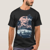 MIAMI beach Cars 2 Tシャツ (正面)