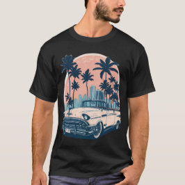 MIAMI beach Cars 3 Tシャツ