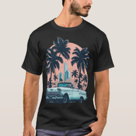 MIAMI beach Cars 5 Tシャツ