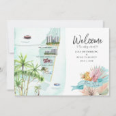 Miami Beach FL | 結婚式ウィークエンドの旅程マップ (正面)