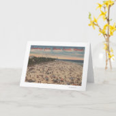 Miami Beach、FloridaGreetings FromMiami、FL カード (黄色い花)