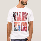 miami beach fun tシャツ (正面)