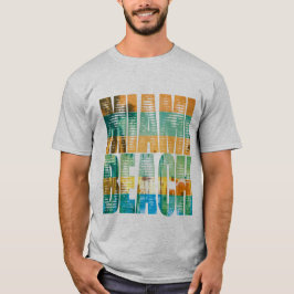 miami beach fun tシャツ