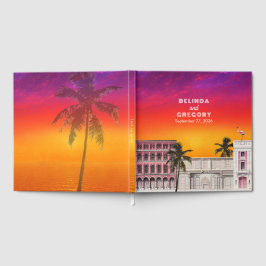 Miami Beach Rainbow Row Charleston Palm Wedding ゲストブック