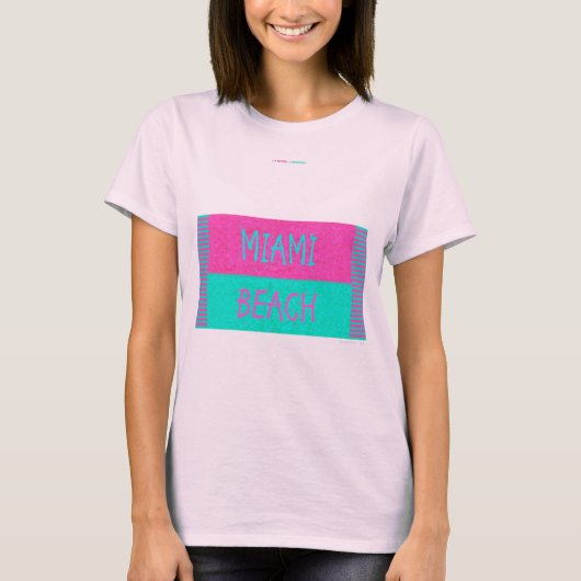 MIAMI BEACH Tシャツ (正面)