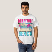 Miami Beach Tシャツ (正面フル)
