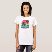 Miami Beach Tシャツ (正面フル)