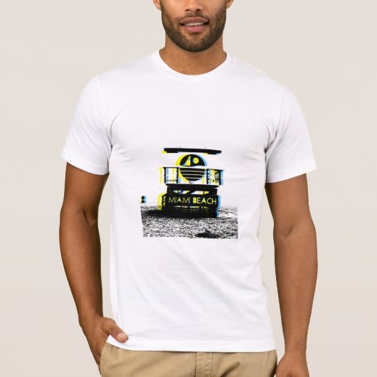 Miami Beach Tシャツ (正面)