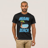 MIAMI BEACH T-SHIRTS TEES Tシャツ (正面フル)