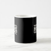 Miami Collegiate Checkerboard Coquette Bow Mug コーヒーマグカップ (中央)