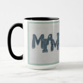 Miami Florida Denim Mug マグカップ (左)