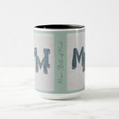 Miami Florida Denim Mug マグカップ (中央)