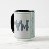Miami Florida Denim Mug マグカップ (正面左)
