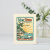 Miami, Florida – Retro 1950s Style ポストカード (スタンド正面)