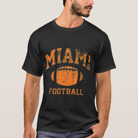 Miami Football funny Tシャツ (正面)