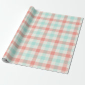 Miami Gingham - Wrapping Paper ラッピングペーパー (アンロールド)