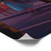 Miami Home  World Cup 2026 ArtDeco Soccer Night ポスター (角)