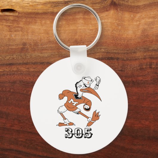 Miami Hurricanes キーホルダー (裏面)