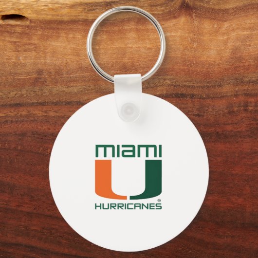Miami Hurricanes キーホルダー (正面)