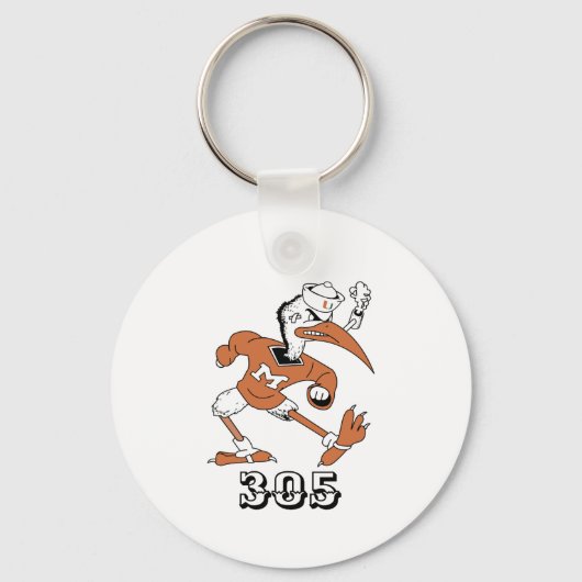 Miami Hurricanes キーホルダー (裏面)