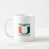 Miami Hurricanes コーヒーマグカップ (左)