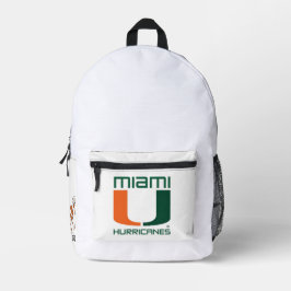 Miami Hurricanes プリントバックパック