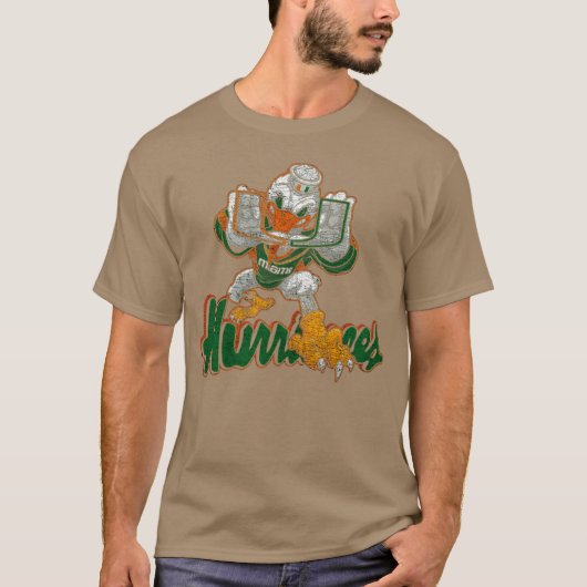 Miami Hurricanes funny 1 Tシャツ (正面)