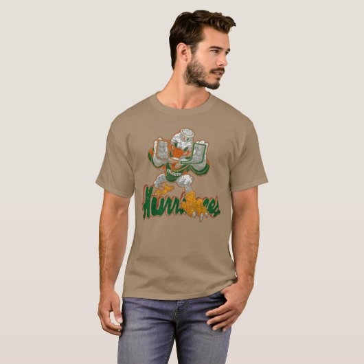 Miami Hurricanes funny 1 Tシャツ (正面フル)