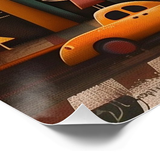 Miami: Magic City - Whimsical Art  ポスター (コーナー)