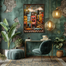 Miami: Magic City - Whimsical Art 