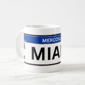 Miami Mercosur コーヒーマグカップ (正面左)