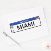 Miami Mercosur 長方形シール (封筒)