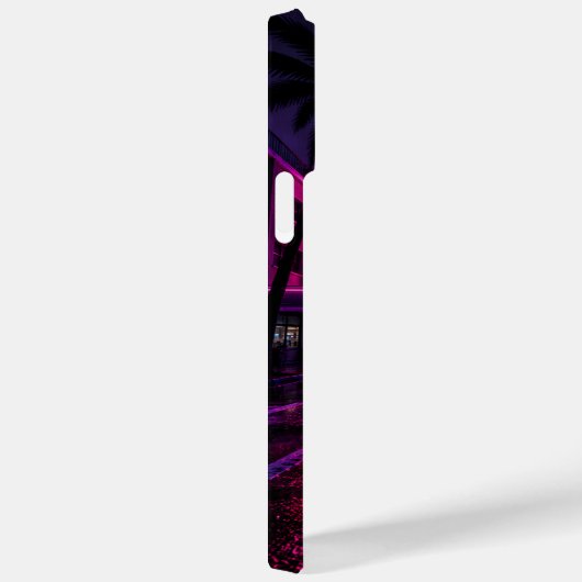 Miami Neon Night Cell Phone Case Case-Mate iPhoneケース (裏面 / 右)