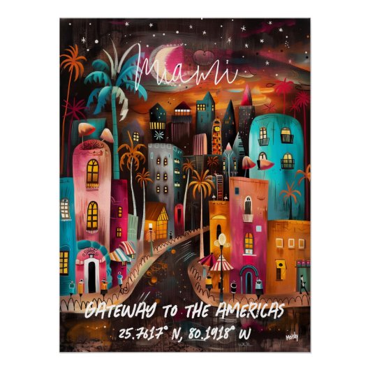 Miami: Puerta de las Américas ポスター (正面)