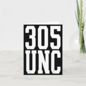 Miami unc 305 area code proud mia uncle  カード (正面)