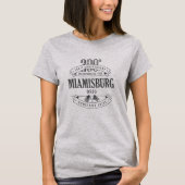 Miamisburgのオハイオ州T-Shirt 200th記念日の1 Col Tシャツ (正面)