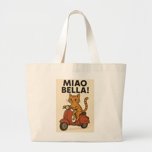 Miao bella! ラージトートバッグ (正面)