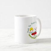 Miataのピーク間のマグ コーヒーマグカップ (正面右)