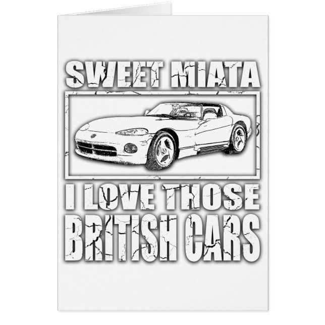Miataの毒蛇イギリス車の冗談 (正面)
