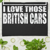 Miataの毒蛇イギリス車の冗談 キッチンタオル (折り畳み)